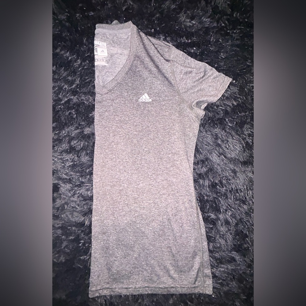 adidas Gray Short Sleeve Tee